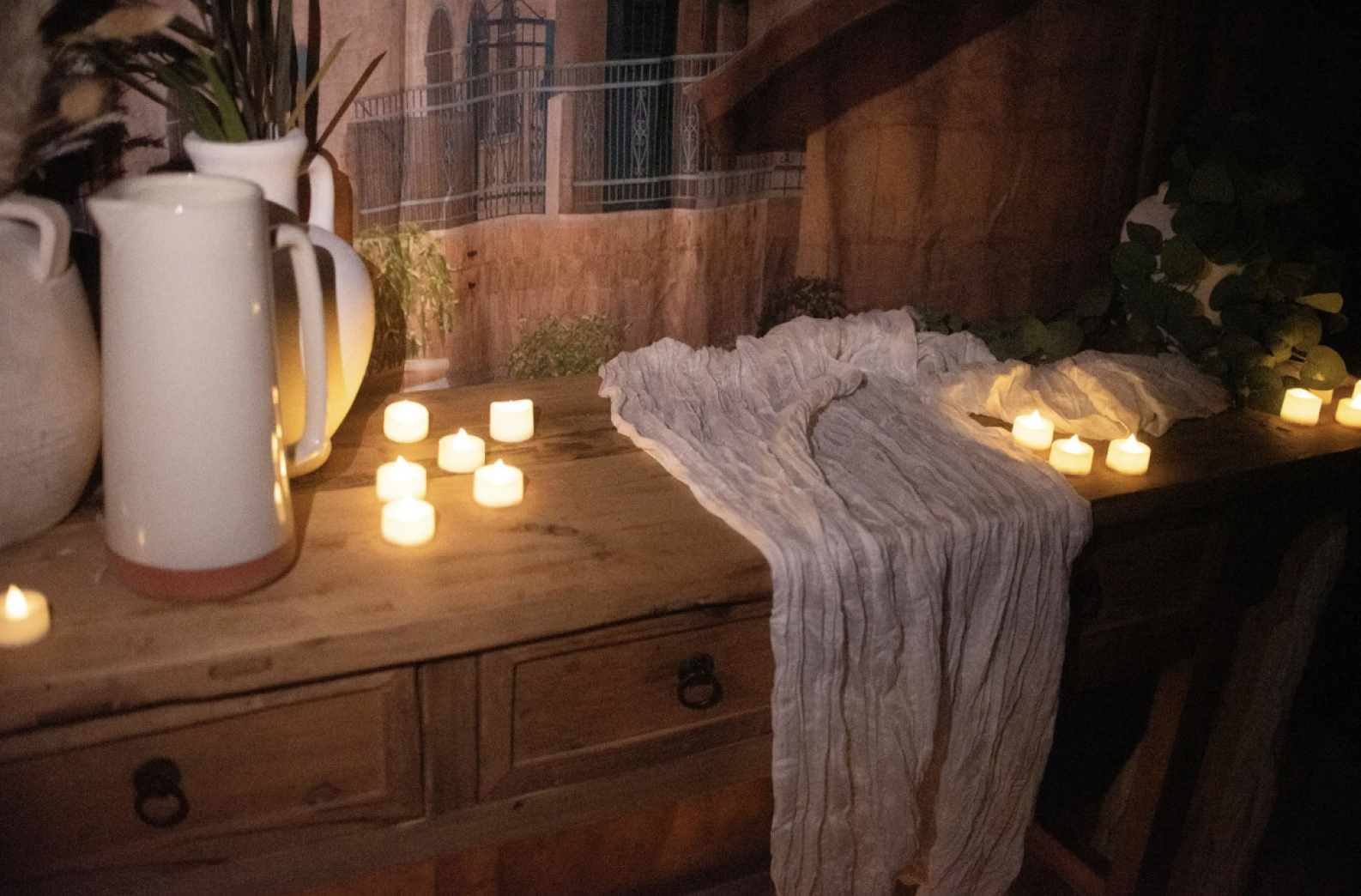 Body preparation scene